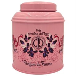 Parfum de Femme (vert et blanc) Boite Laquée