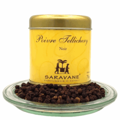 Poivre Tellichery noir 70g - SARAVANE