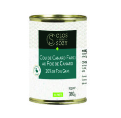 Cou de Canard Farci au Foie de Canard