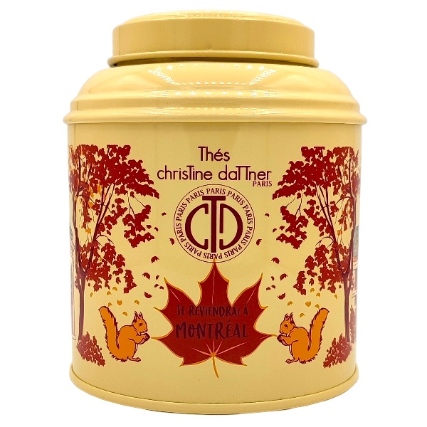 Je reviendrai à Montréal Boite Laquée